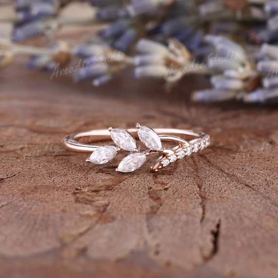 Silkworm Leaf Ring – Hgjewelery