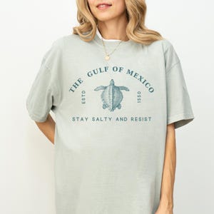 T-shirt golfe du Mexique T-shirt politique T-shirt unisexe patriotique T-shirt américain golfe du Mexique T-shirt American Pride T-shirt amoureux des cartes