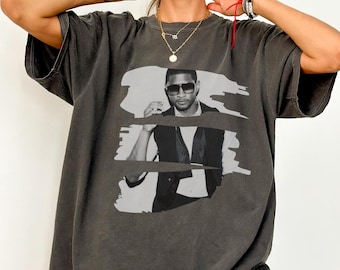 Usher Graphic Tee: Bootleg Style Comfort Colors Shirt