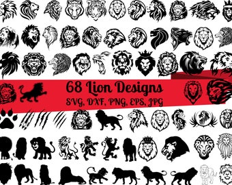 Free Free 136 Half Lion Head Svg SVG PNG EPS DXF File