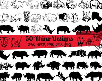 Download Rhino Svg Etsy
