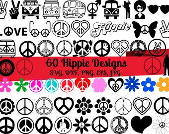 Download Hippie Svg Bundle Etsy