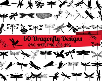 Download Dragonflies Svg Etsy