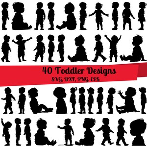 40 Toddler SVG Bundle, Toddler dxf, Toddler png, Toddler vector, Toddler outline, Toddler clipart, Chirldren svg, Kid svg, Toddler Walk svg