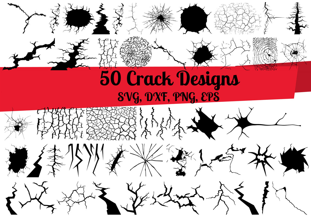 50 Crack SVG Bundle Cracks Svg Wall Crack Svg Crack Dxf - Etsy Ireland