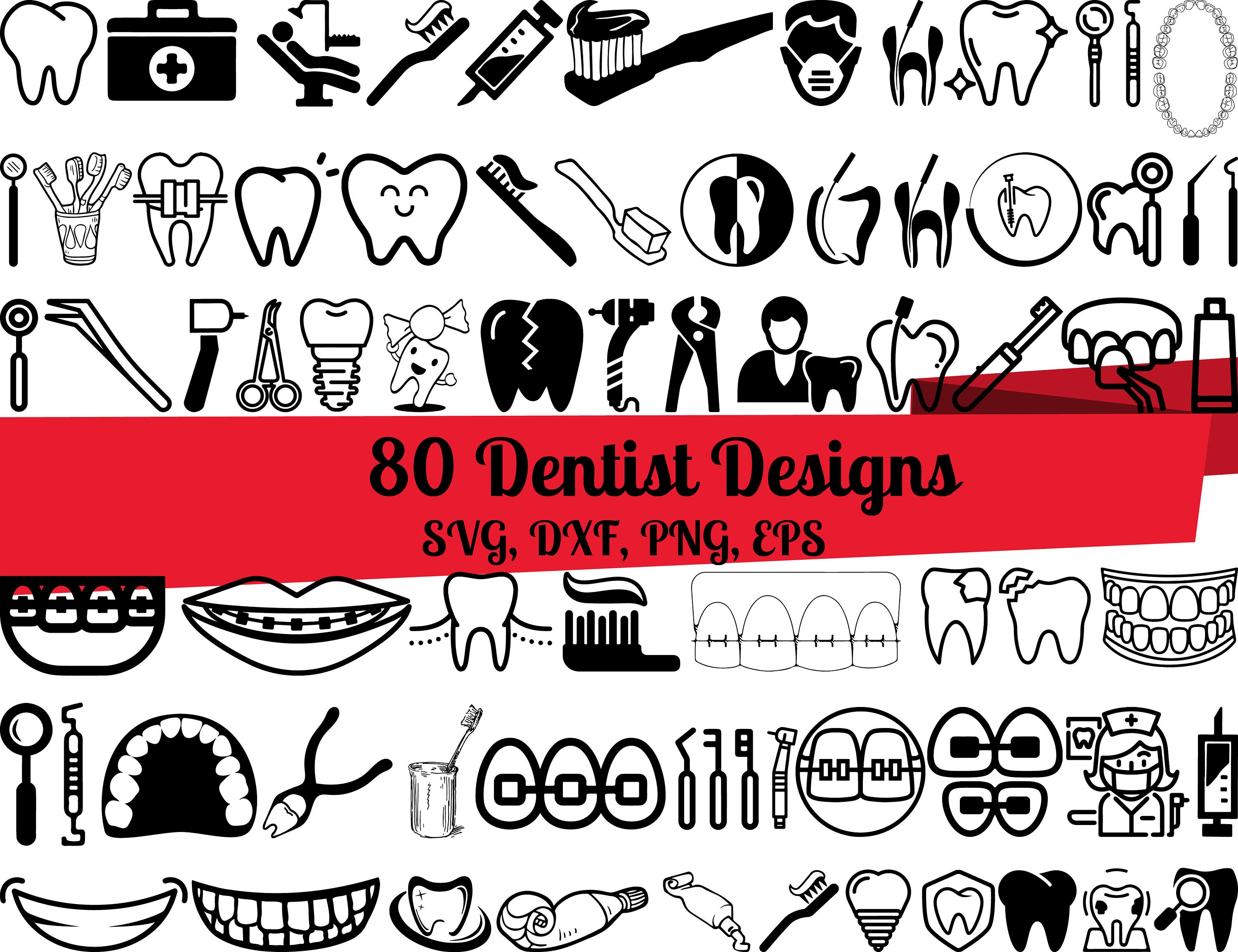 Dentist Tools Svg, Dentist Equipment Clipart, Syringe Png