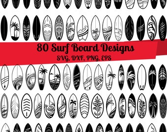 80 Surf Board SVG Bundle, Surf Board dxf, Surf Board png, Surf Board vector, Surf Board clipart, Surfboard svg, Surfer svg, Surfing svg