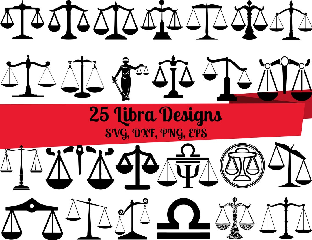 25 Libra SVG Bundle Libra Dxf Libra Png Libra Eps Libra - Etsy