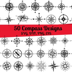 Buy Nautical Compass SVG Compass Clipart Compass Cut File for Online in  India 