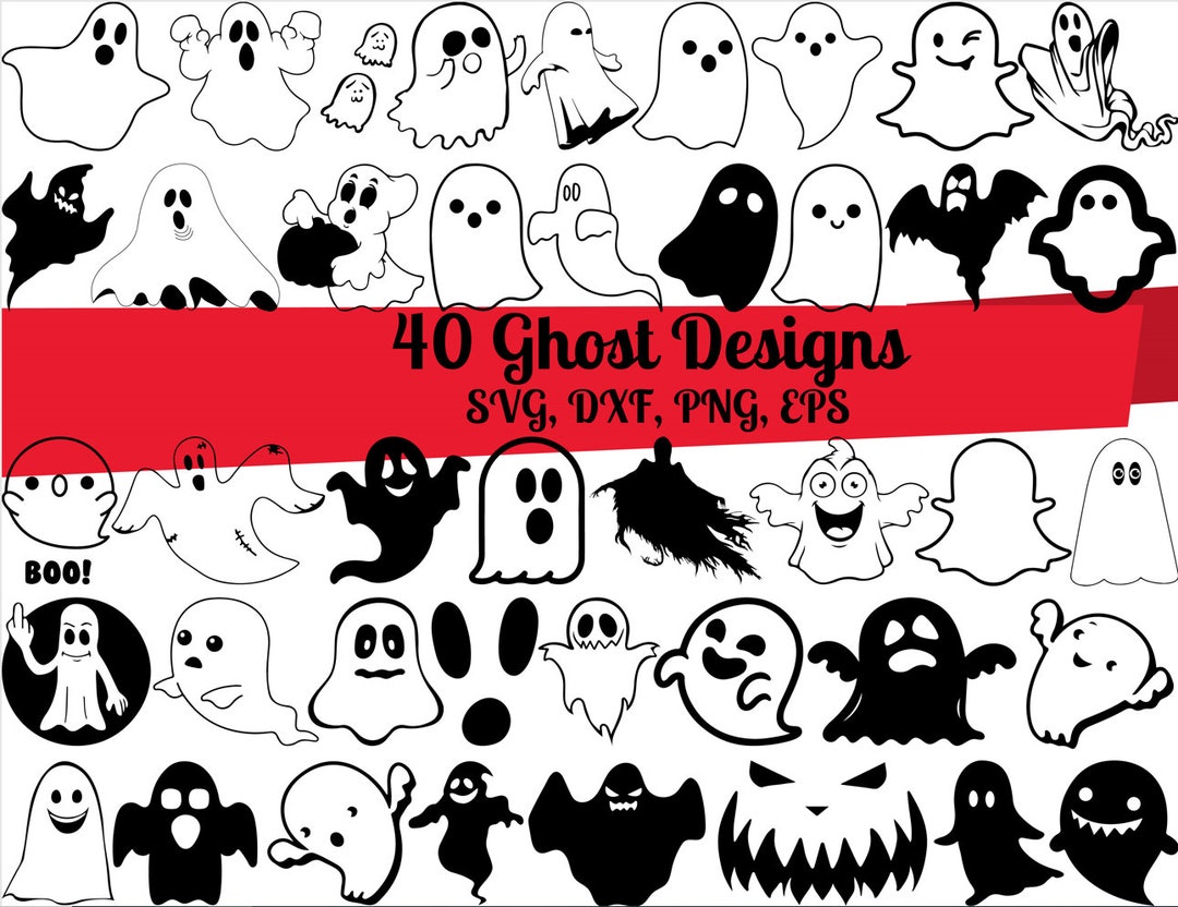 Ghost Using Computer Svg 40 Ghost SVG Bundle Ghost Svg Boo Svg Ghost Dxf Ghosts - Etsy Australia