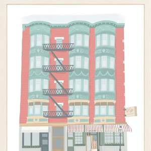 Boston Art Print | North End Boston Print| Boston Decor
