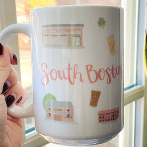 South Boston Landmark Mug - 15oz | Boston Gift