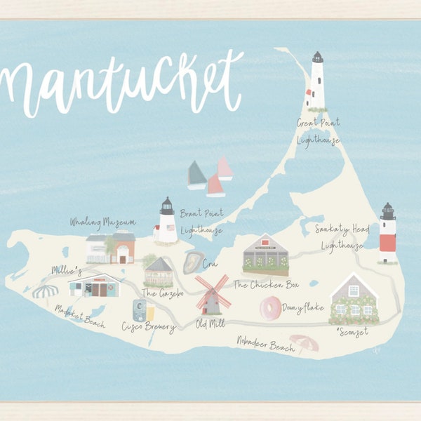 Nantucket Wall Art Etsy