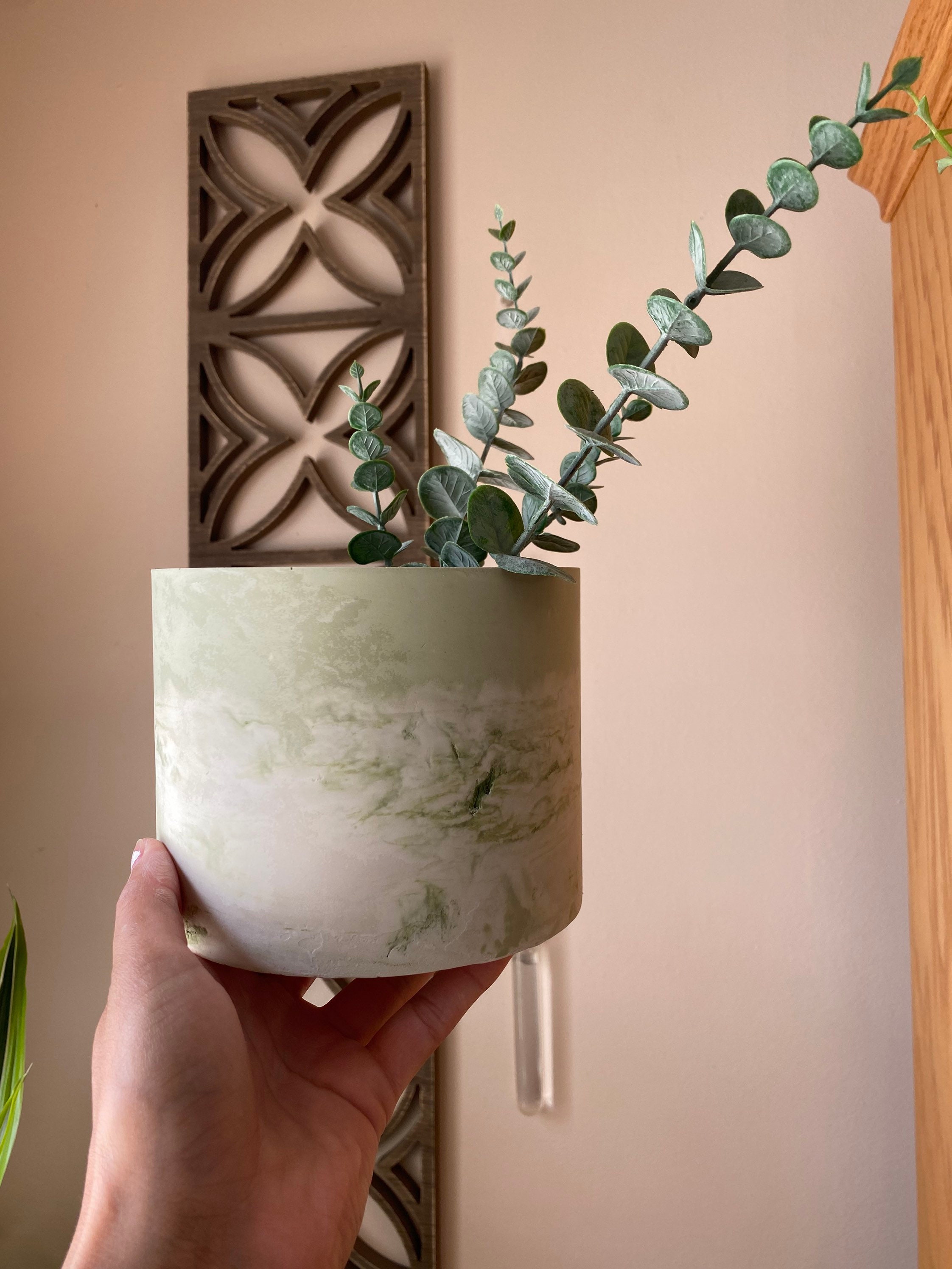heritage sage green planters