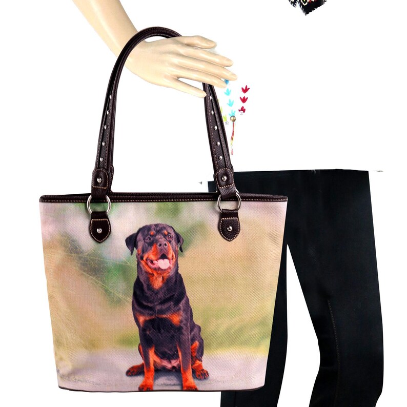 Rottweiler Dog Tote Bag