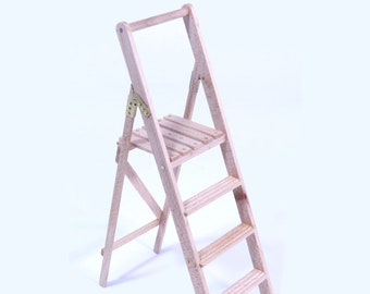 Step Ladder: 1/12 Scale Dollhouse Miniature