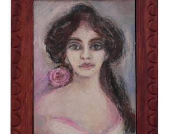 Miniature Painting: Gibson Girl