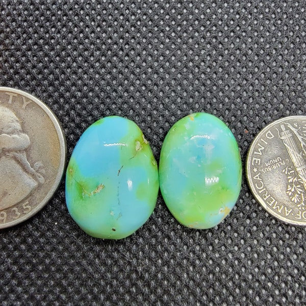 High Grade Sonoran Mountain Turquoise Cabochon | 24 Carats | Oval Turquoise Cabochon | No Backing