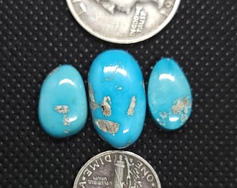 Sleeping Beauty Cabochon Set | 21 Carats | Natural Turquoise