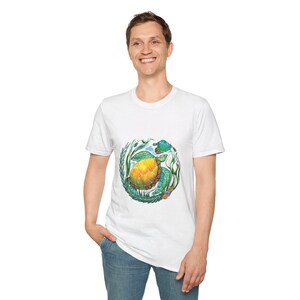 Sea Turtle Unisex T-Shirt, Ocean Lover Tee, Sea Creature Shirt, Nautical Top, Softstyle Tee bild 7
