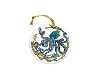 Single Porcelain Ornament - Natural World Collection - Housewarming/Wedding Gift - Holiday Decor