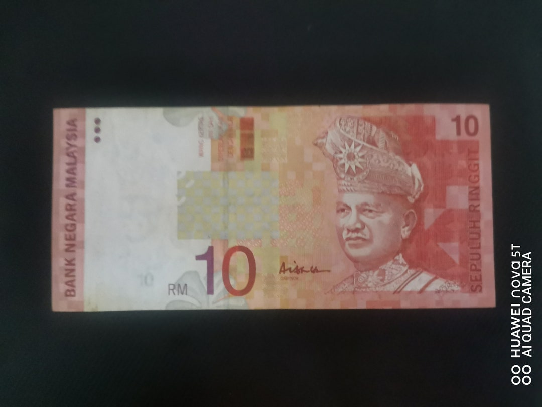 1999 Malaysia 10 Series RM10 Centre Sign AAH Banknote - Etsy