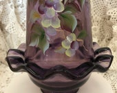 Fenton Grape Arbor on Violet Fairy Light