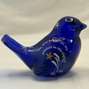 Blue Bird Fenton Happiness Bird Fenton Blue Bird Of Happiness