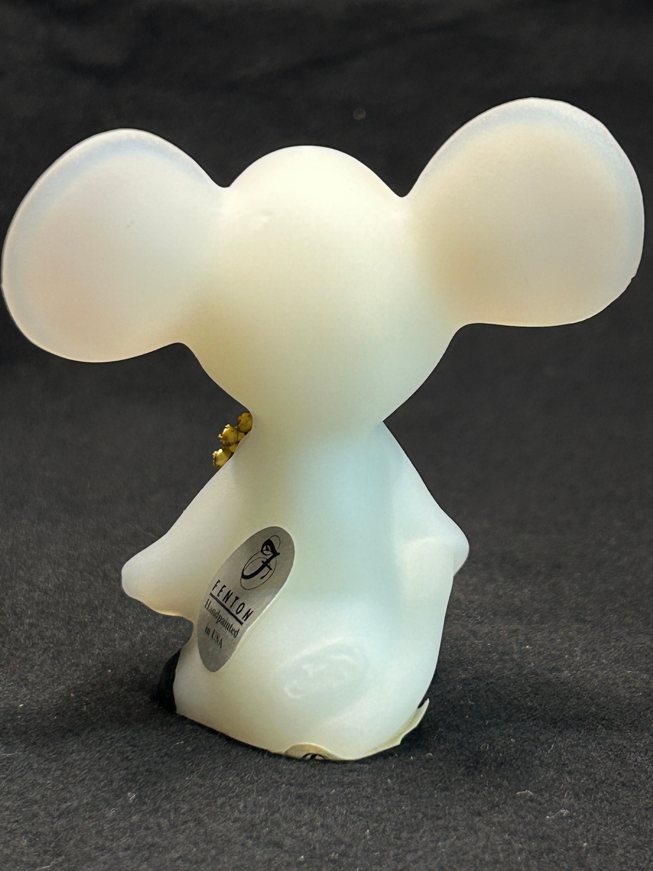 Fenton Boutonniere Buddies Opal Satin Mouse - Etsy