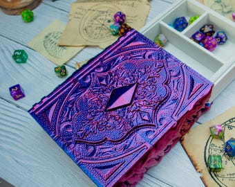 Mimic Monster Dice Tome: Dice holder, Tower & Tray TTRPG Dungeons and Dragons gift