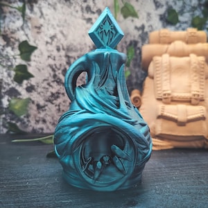 Spiderclimb potion, dice holder dungeons and dragons 3d print dice box Spider d and d tabletop giftTTRPG Dice vault