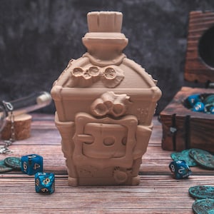 Call of the Sea, dice holder dungeons and dragons d and d 3d print dice box ocean pathfinder tabletop giftTTRPG Dice vault