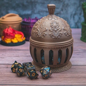 Kleriker Würfelbox - Aufbewahrungsbox, Würfelhalter Tabletop Rpg Glaube Dungeons and Dragons Geschenk T T R P G Dice Vault