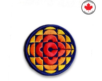 Made In Canada 3” CBC 1974 Logo Badge