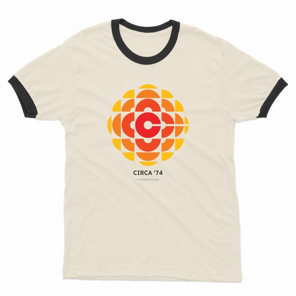 CBC 1974 Logo Men's T-shirt , CBC Retro Gem Women's Tee , CBC Classic Logo Unisex T Shirt , Ringer Tee-shirt