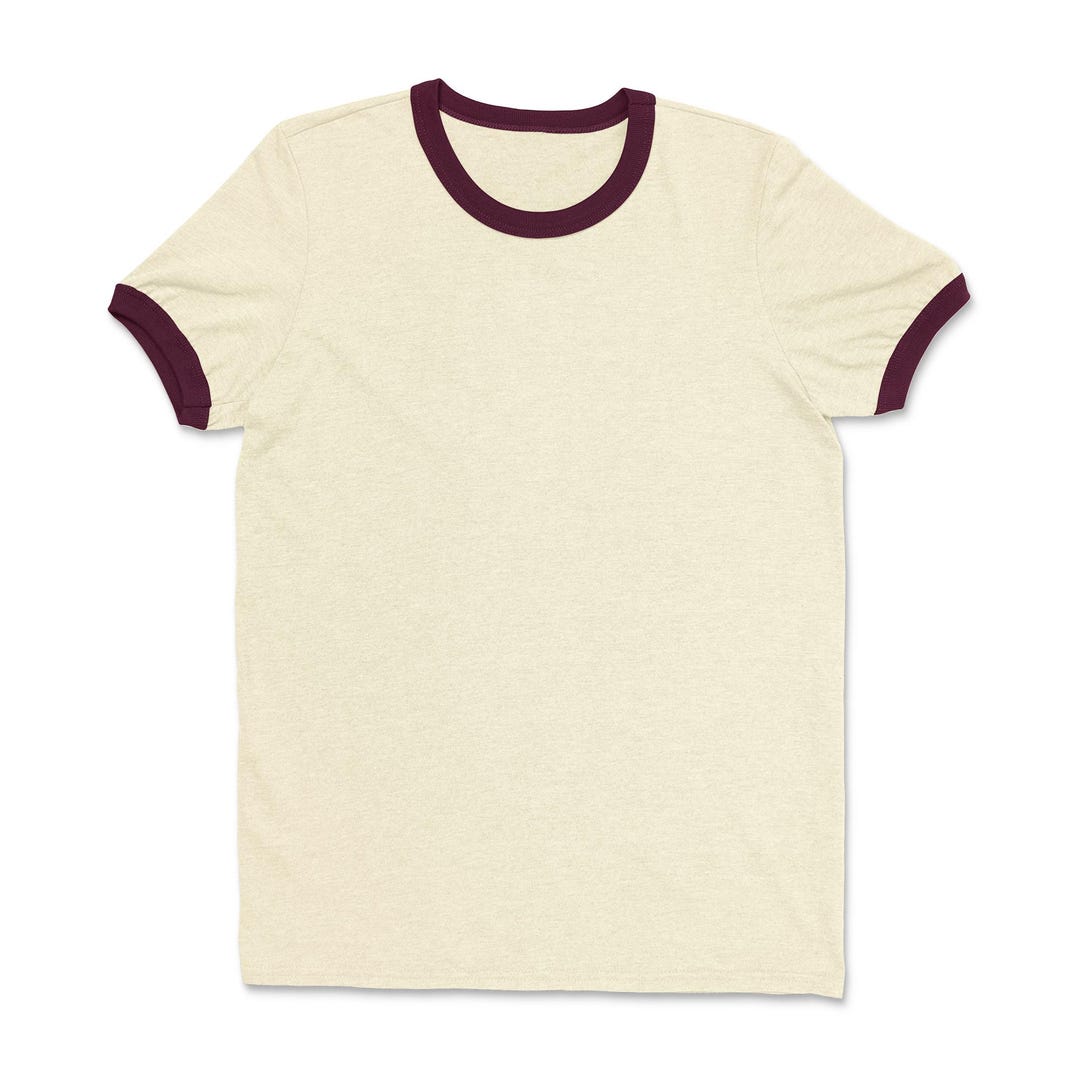 Retro Ringer T-shirt: Soft Cotton Unisex Fit - Vintage Style - Etsy