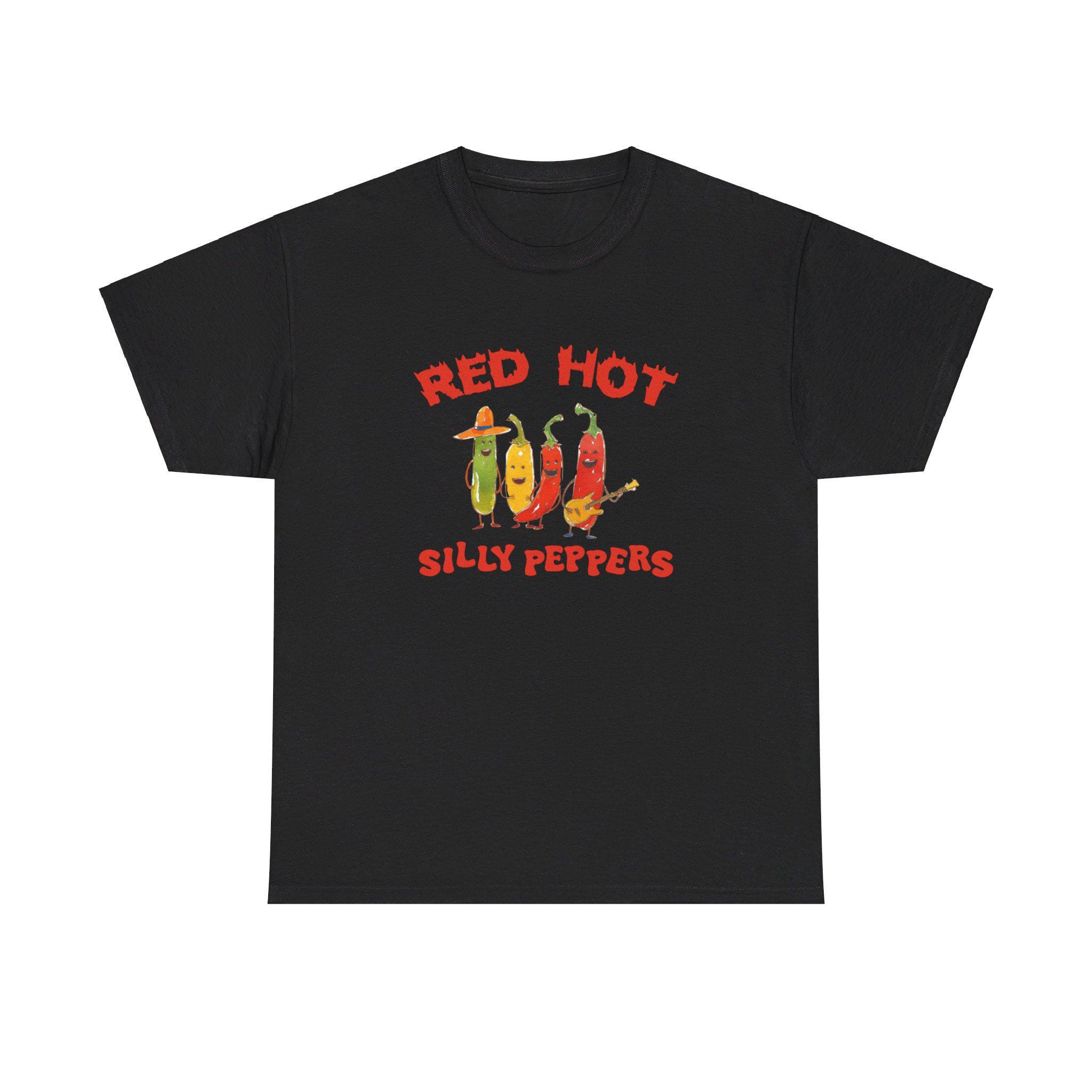 Red Hot Silly Peppers Shirt, Girls Tee , Summer Beach Tee , Rock 