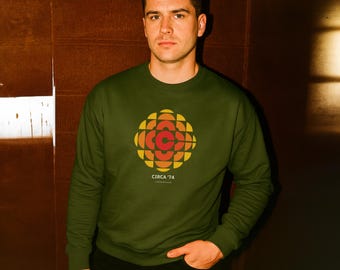 Vintage 1974 CBC Logo Sweatshirt - Retro Classic Merch - Unisex Crewneck Sweater