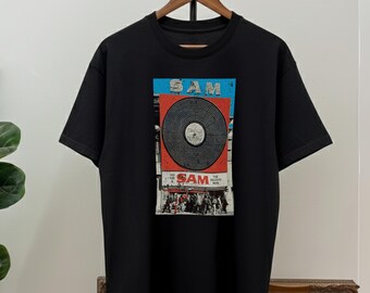 Sam the Record Man T-shirt: Pr Made In Canada Vintage 70s Toronto