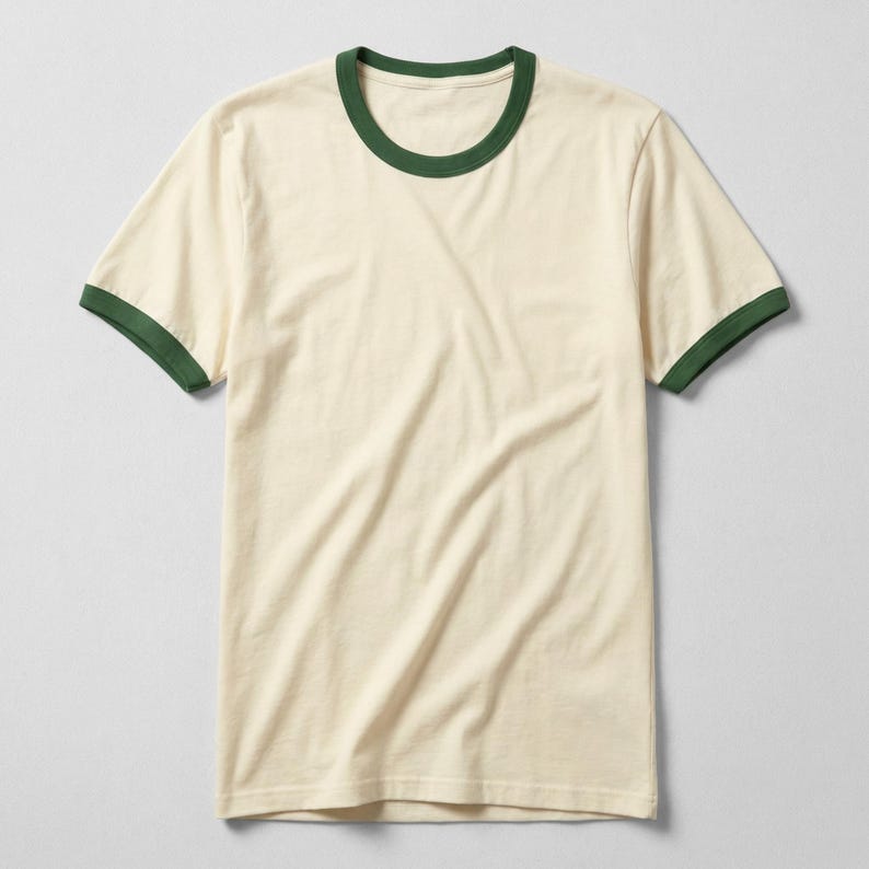 Retro Ringer Tee: Soft Cotton Unisex Fit - Vintage Style - Etsy