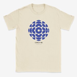 Vintage CBC Canada T-shirt: Iconic Logo, Retro Tee