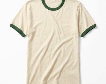Retro Ringer T-Shirt: Soft Cotton Unisex Fit - Vintage Style