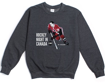 Hockey Night In Canada Sweatshirt Classic Unisex Crewneck