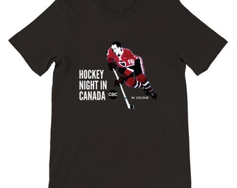 CBC Hockey Night in Canada T-shirt: Retro Canadian Sports Apparel