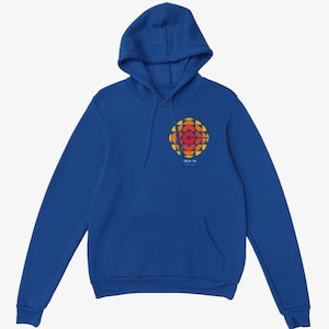 CBC Pullover Hoodie: Retro 1974 Logo, Canada Heritage Apparel
