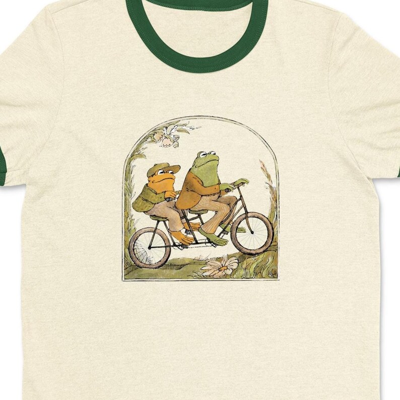 Frog Ringer Frog and Toad Ringer Tee: Retro 90s Graphic, Book Lovers Gift - Etsy