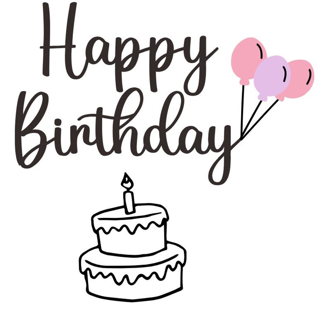Happy Birthday Jess SVG - Etsy