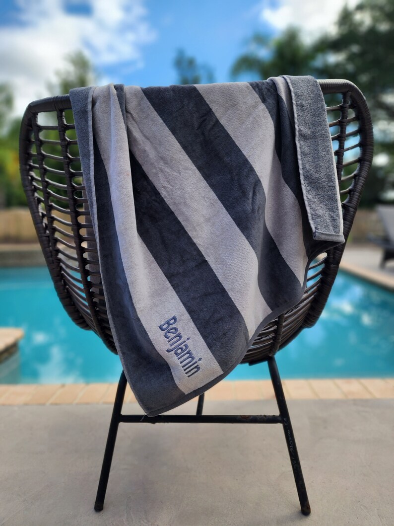 Personalized Beach Towel Design Your 30x60 Cabana Towel 100 Cotton