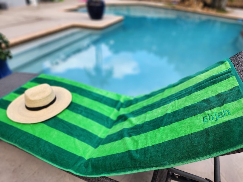 Honduras Beach Towel – 100% Cotton, 30x60 Inches – Lightweight & Fast Drying For Pool, Beach & Vacation - View #2