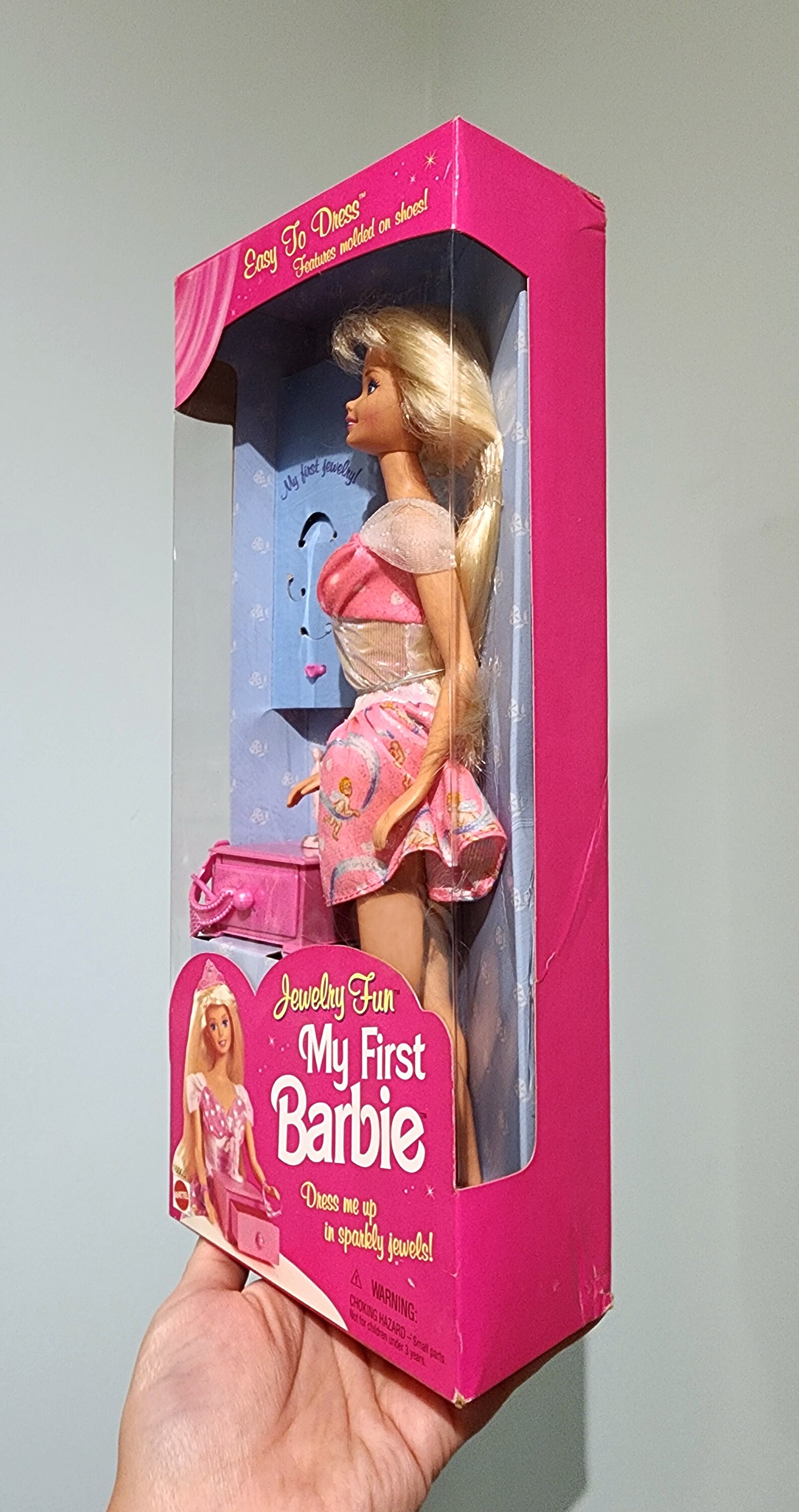 Barbie Vintage Mattel JEWELRY FUN MY FIRST Barbie Doll | eBay